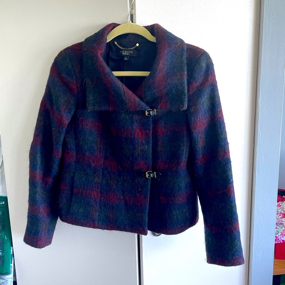 Talbots Multicolor Coat - Picture 2 of 8